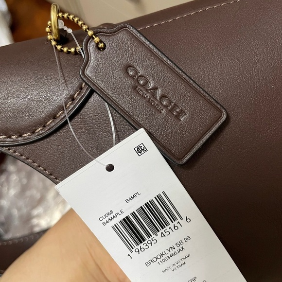 Coach Brooklyn 28 Shoulder Bag-Maple - Picture 5 of 7